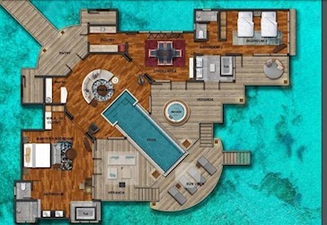 Two Bedroom Ocean Pavilion with Pool