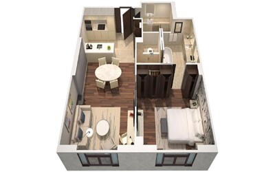  1 Bedroom Residence