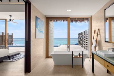 Overwater Villa - Pool and Sunrise View