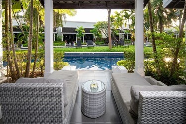 Pool Access Deluxe Room Blue Wing