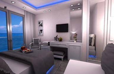 Double Room Luxury with Indoor Whirpool with Sea View