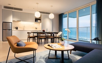 2 Bedroom Suite with Terrace Panoramic Ocean View