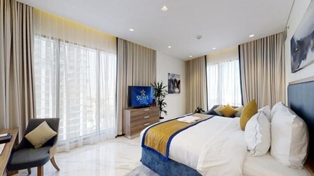 2 Bedroom Standard Apartment (King + Queen Bed)