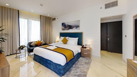 2 Bedroom Standard Apartment (King + Queen Bed)