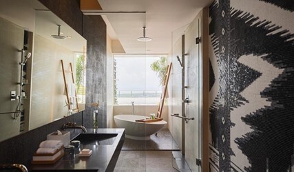 Deluxe Twin Room with Terrace and Ocean View