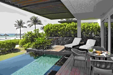 3 Bedroom Suite Pavilion Private Pool Beach Front