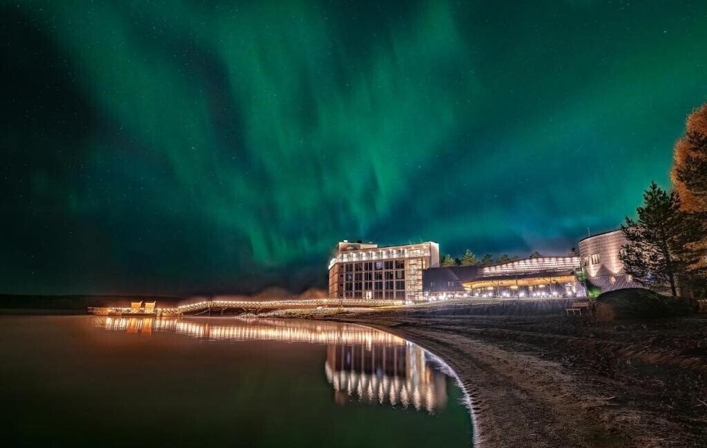 Отель Break Sokos Hotel Bomba Nurmes 4*