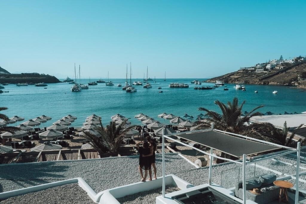 Отель Mykonos Ammos Hotel 5*