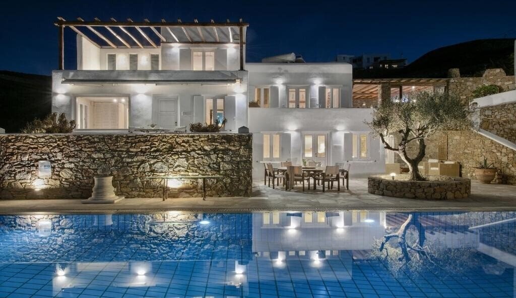 Отель Villa Galaxy Ftelia Beach 4*