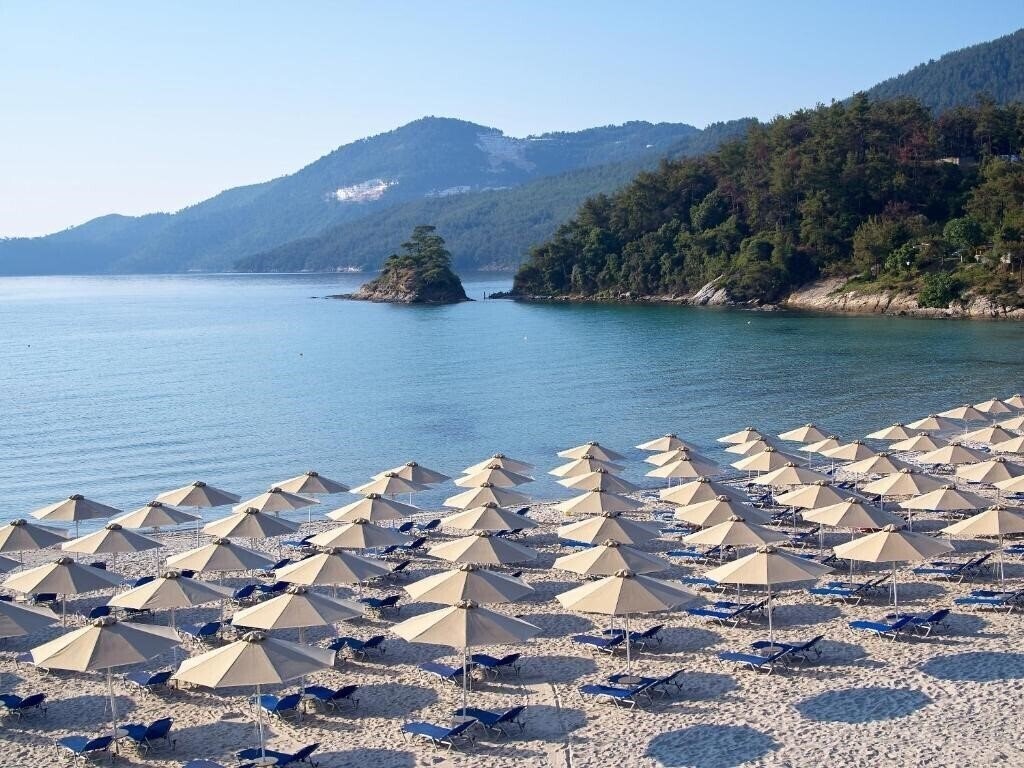 Отель Makryammos Bungalows 4*