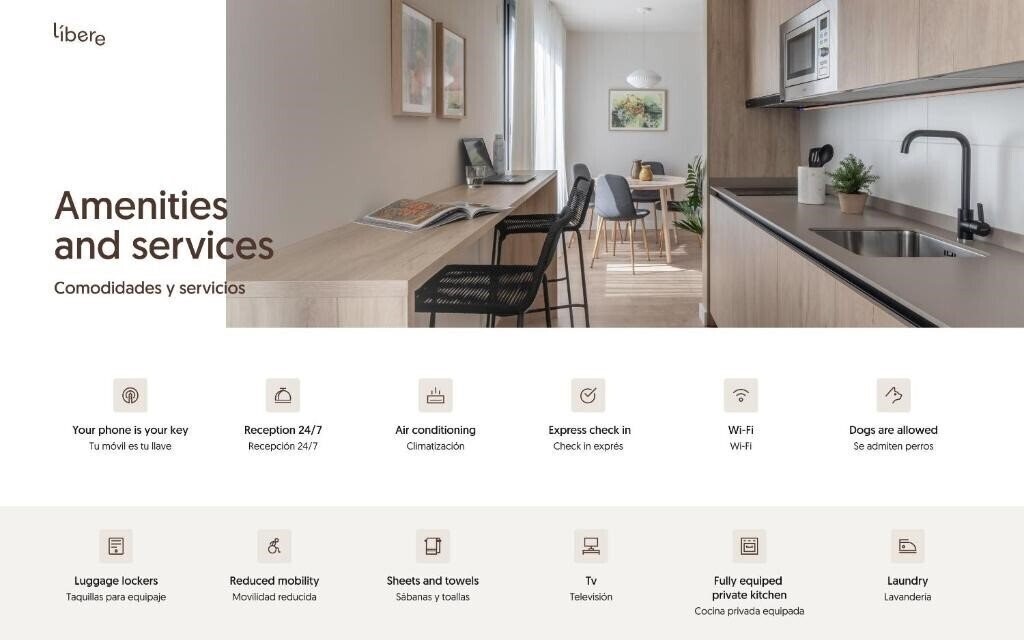 Изображение Libere Valencia Abastos Apartments 3*