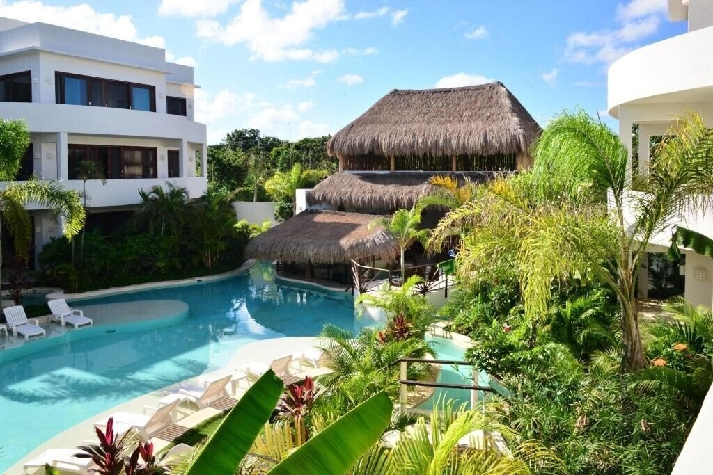 Отель Intima Resort Tulum - Clothing Optional - Adults O 3*