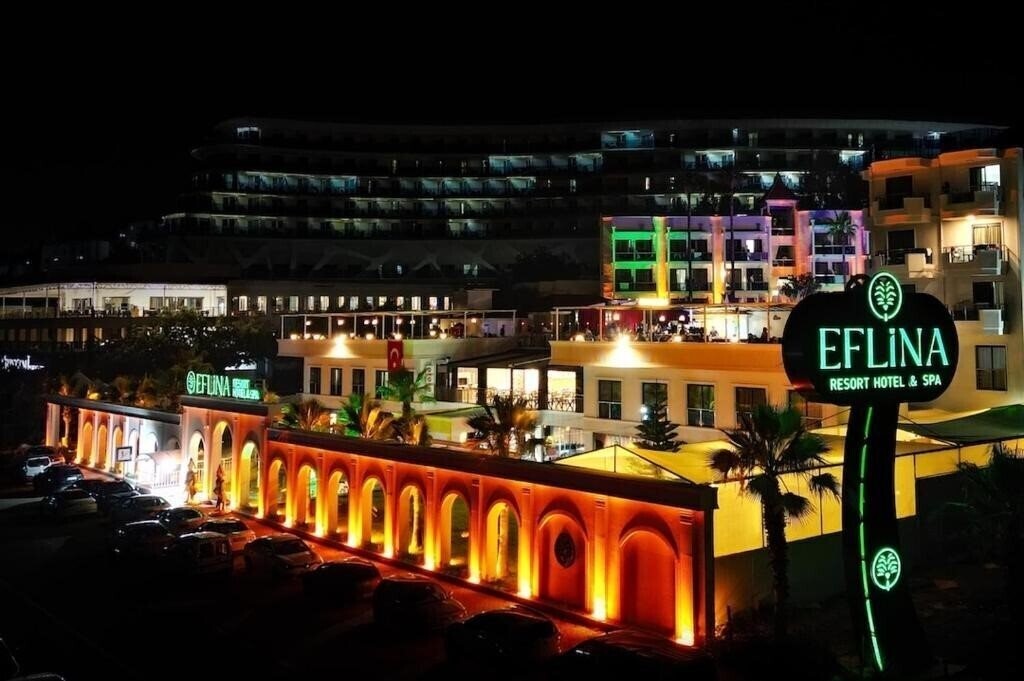 Изображение Eflina Resort Hotel & SPA (ex. Alanya Ladies Garden Hotel, Lion Hotel, Club Rasputin, Club Eva Hotel, Club Fiesta, Iso Asi Turkler) 3*