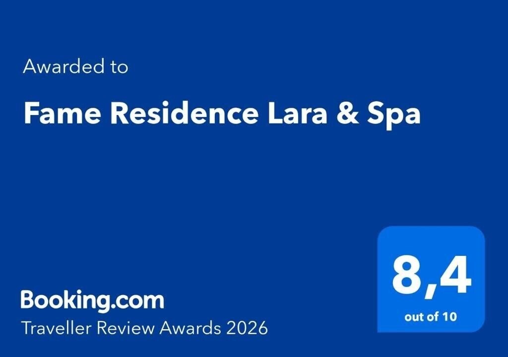 Фото Fame Residence Lara & SPA 5*