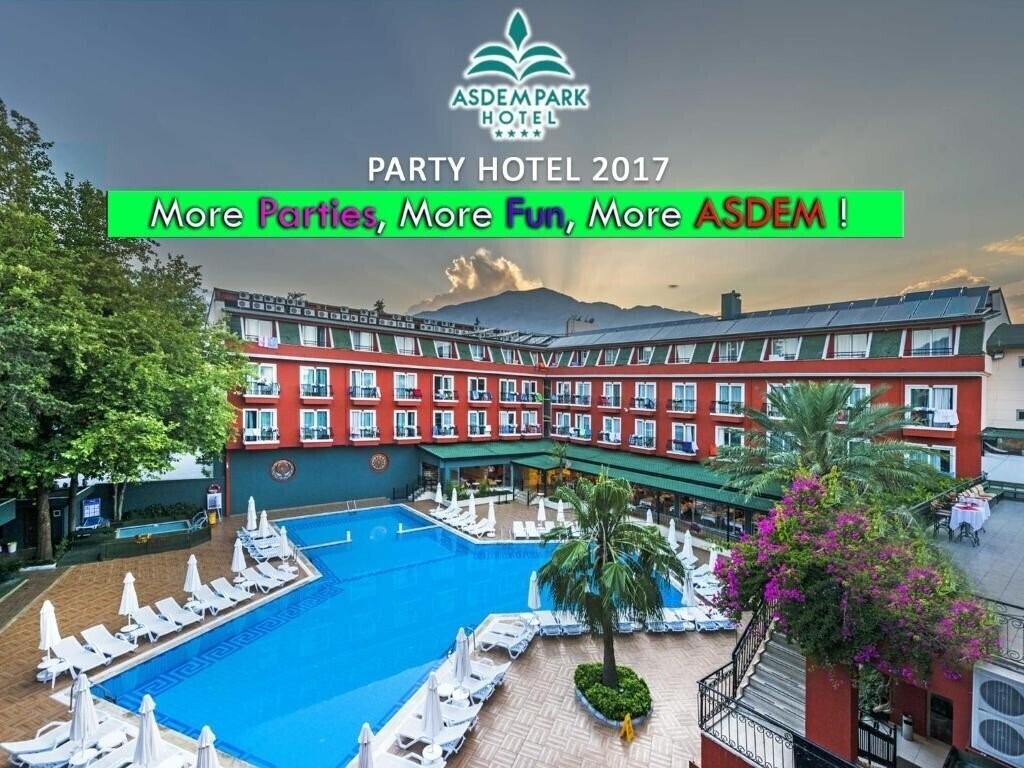 Отель Asdem Park Hotel (ex. Asdem Park Otel, Carelta Park Hotel, Asdem Anex) 4*