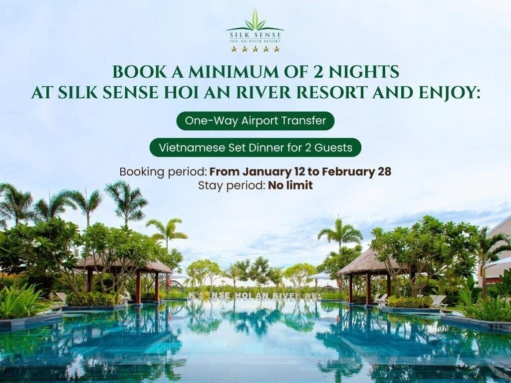 Отель Silk Sense Hoi An River Resort 3*